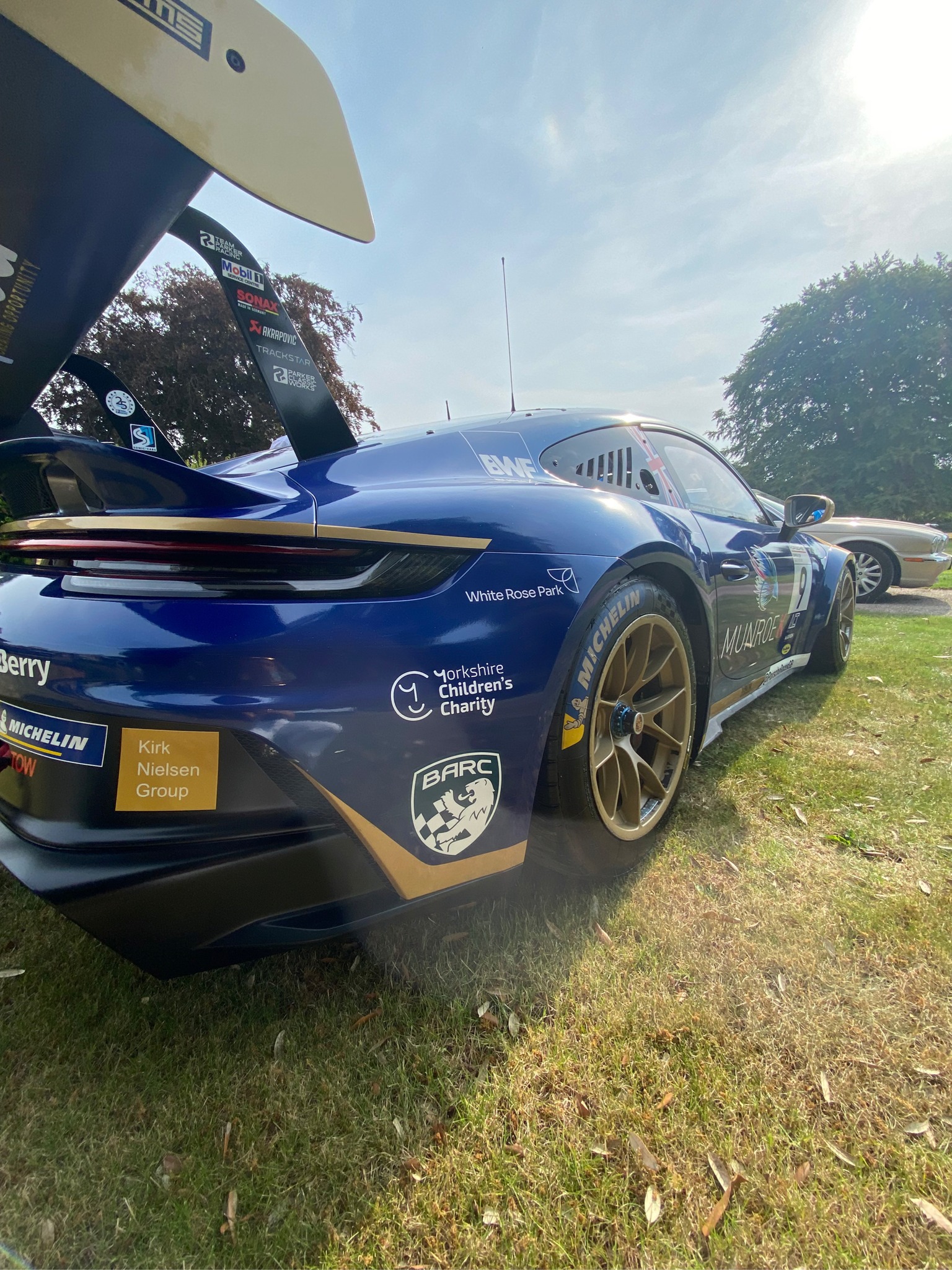 PORSCHE RACER WILL ASPIN TO SUPPORT YORKSHIRE CHILDRENS CHARITY