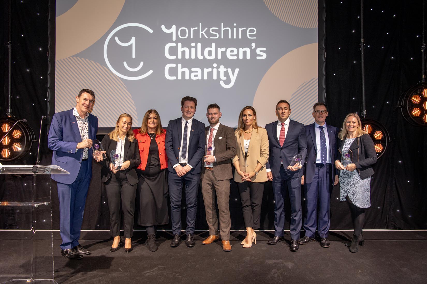 Winners revealed at the Yorkshires. Business Awards